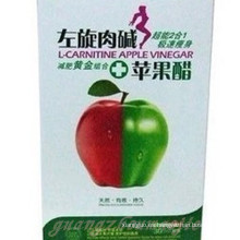 Cápsula de Gel suave de L-carnitina manzana vinagre adelgazante Natural (MJ23)